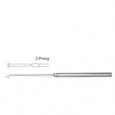 Jacobson Micro Vessel Probe 2 Prongs Stainless Steel, 18.5 cm - 7 1/4"